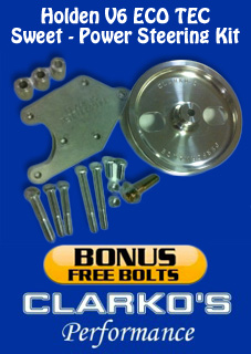 Holden V6 eco Power steering kits Sweet (Bracket/ spacers/pulley